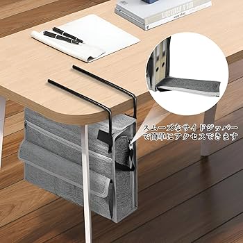 WANTKEY STG TABLE 収納バッグ 楽天市場】ハンギングボックス テーブル下 収納 机下収納 吊り